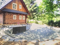 hydroizolace jezírka folií